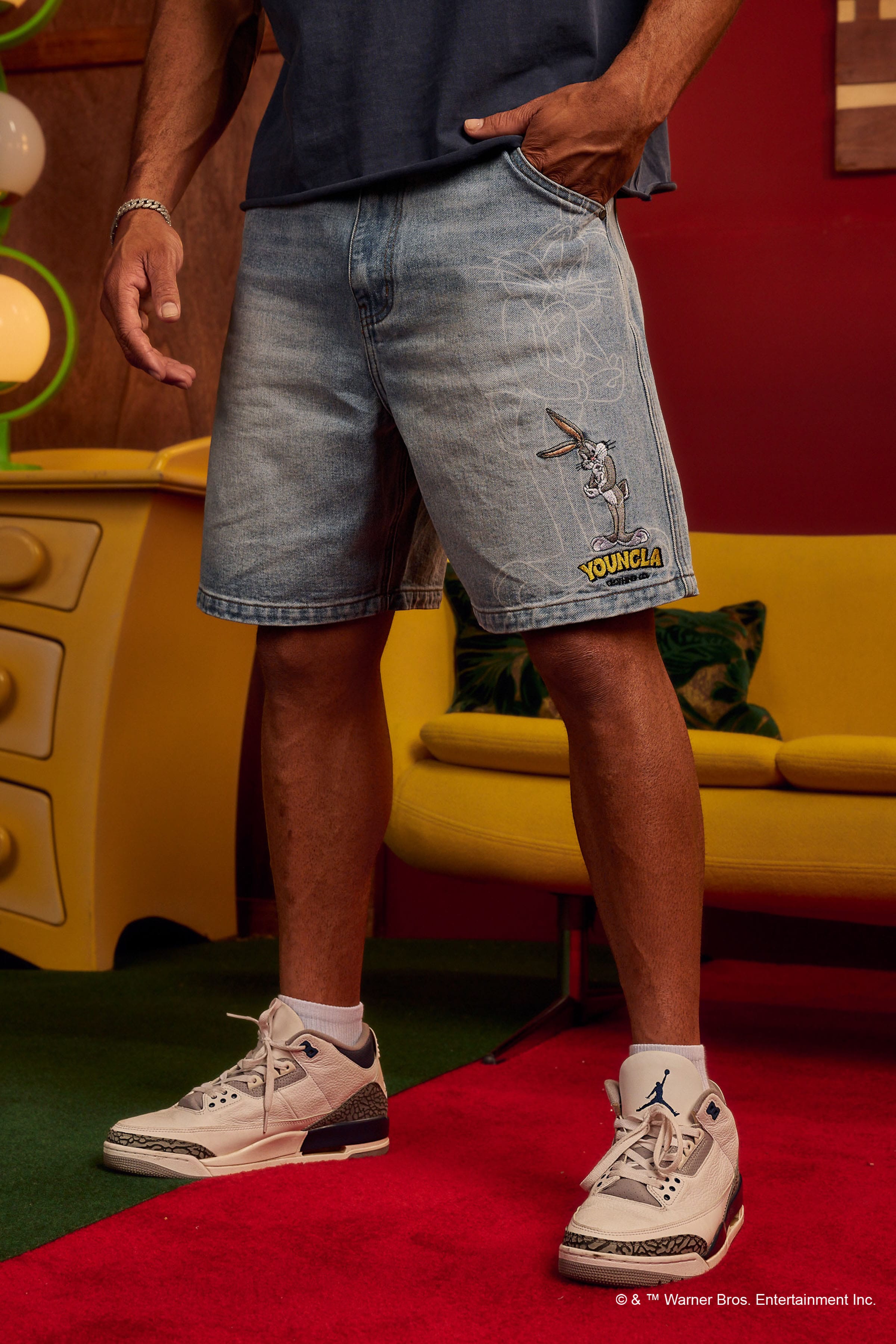 6079 - Looney Tunes Jorts