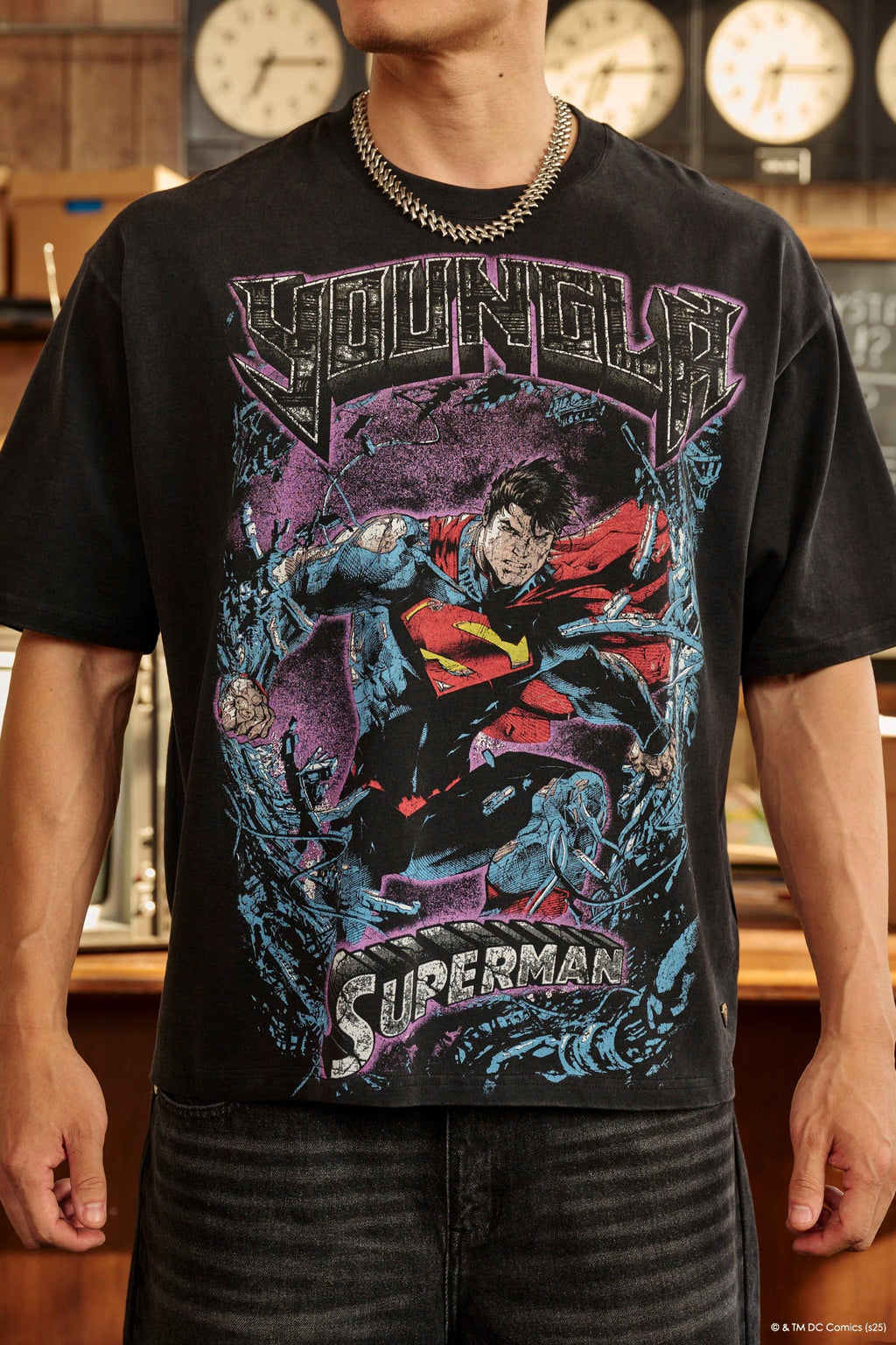 4044 - Superman T-Shirts mit Grafik