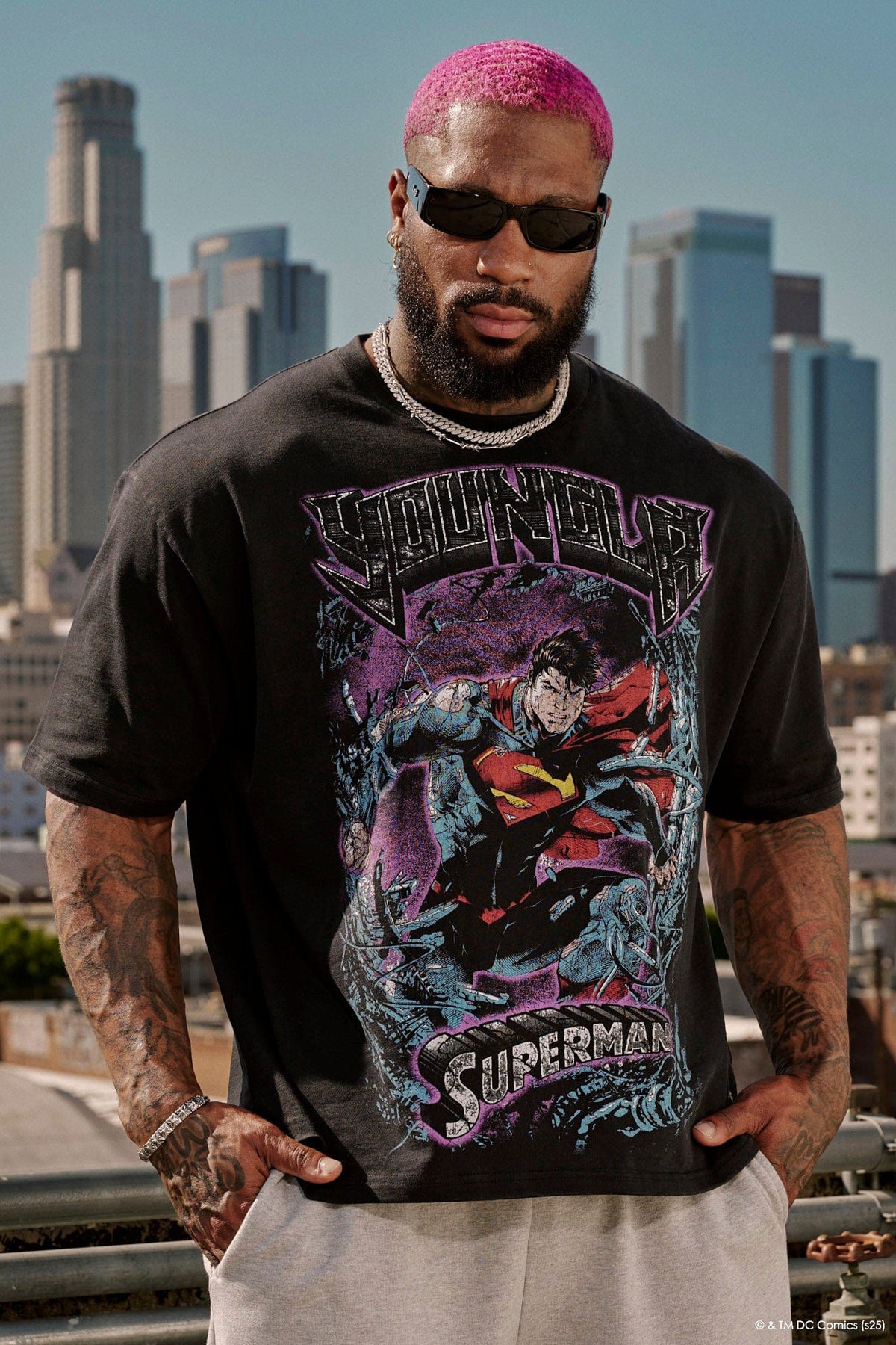 4044 - Superman T-Shirts mit Grafik