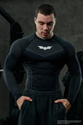 8004 - Batman Kompressions-Langarmshirts