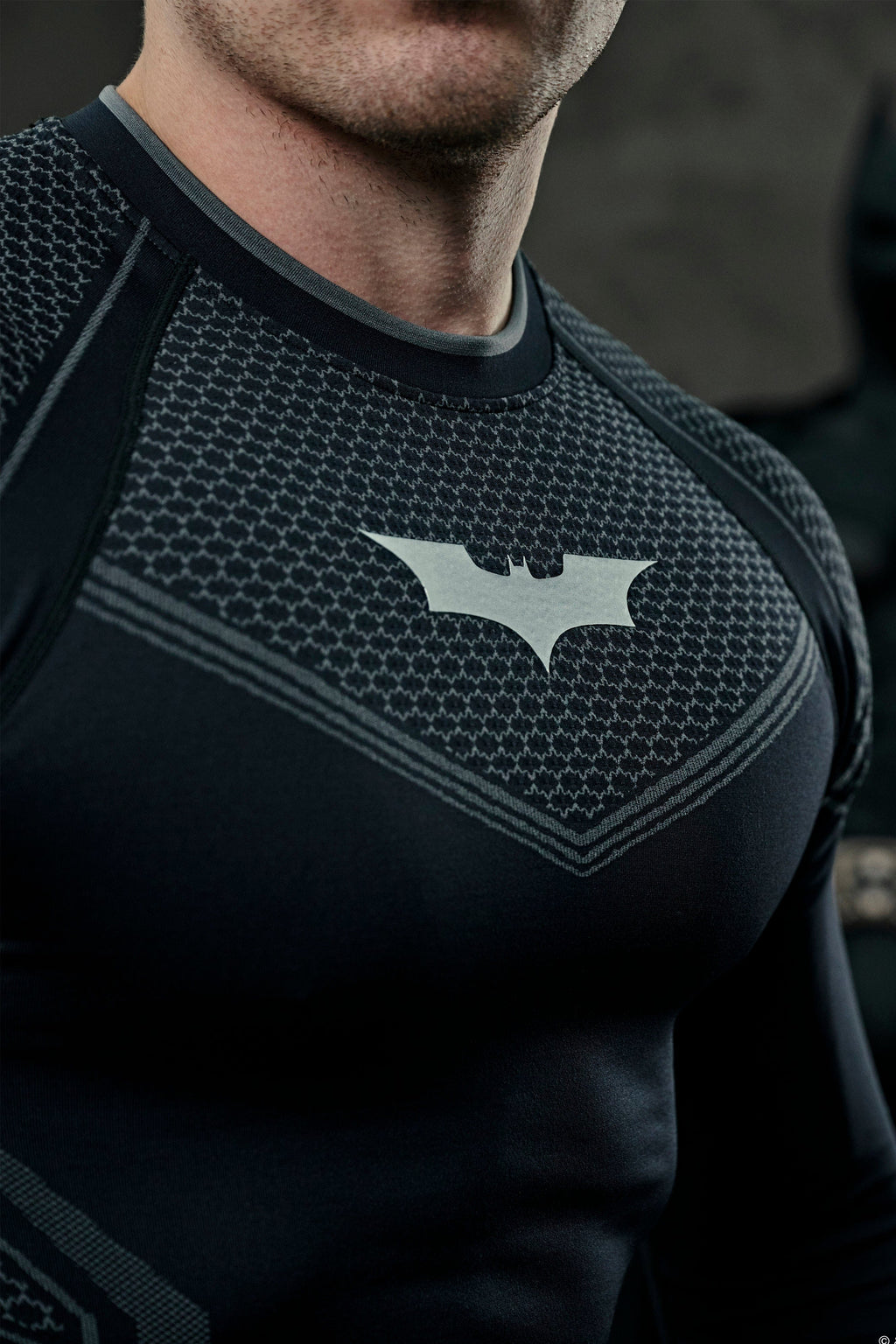 8004 - Batman Kompressions-Langarmshirts