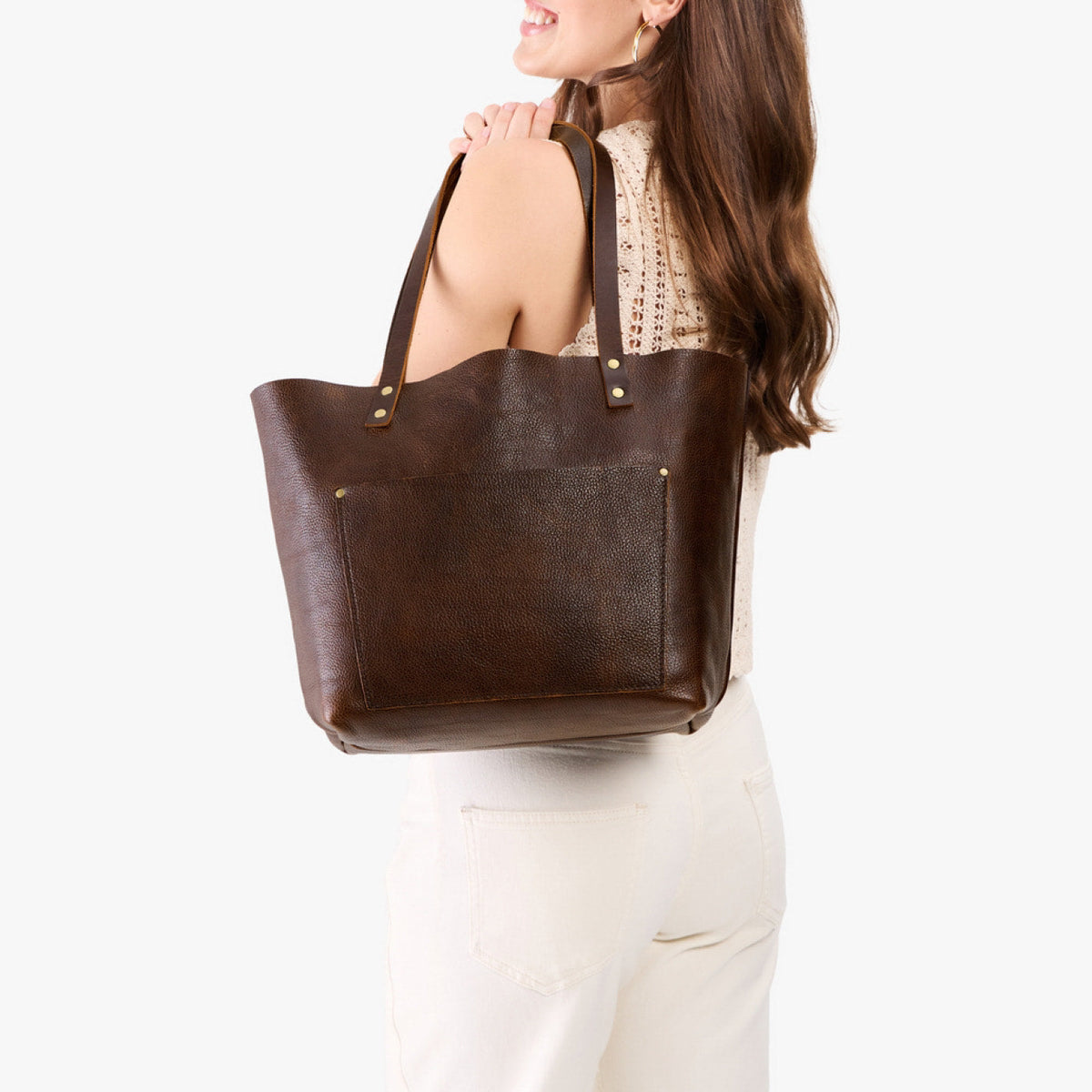 Leather Tote Bag