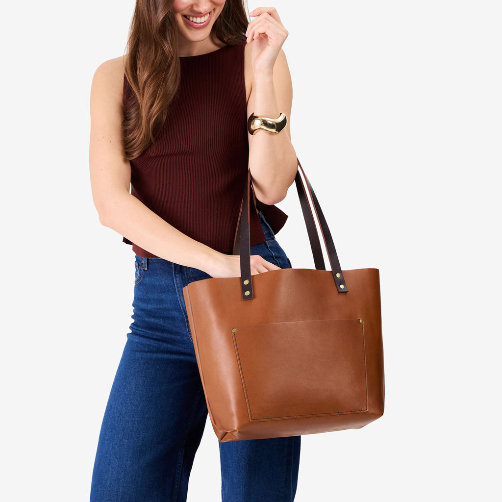 Leather Tote Bag