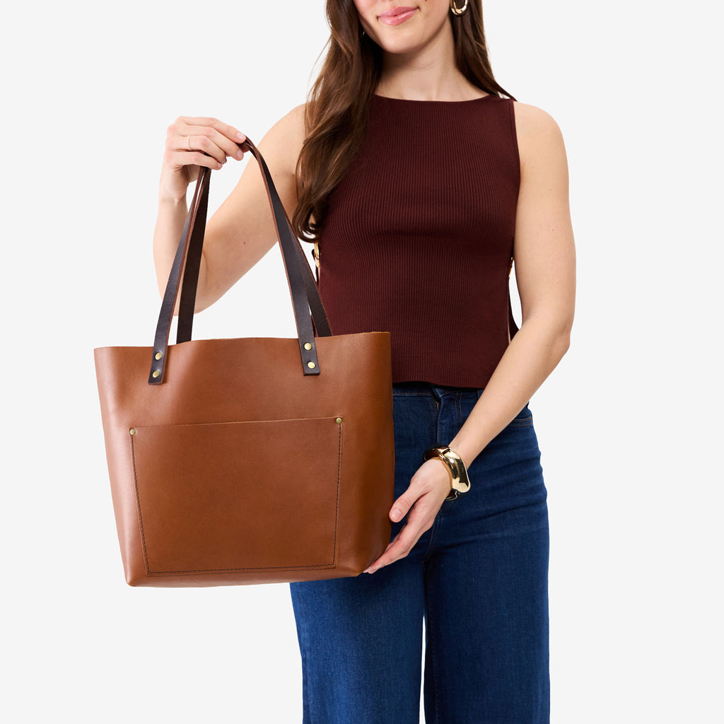 Leather Tote Bag