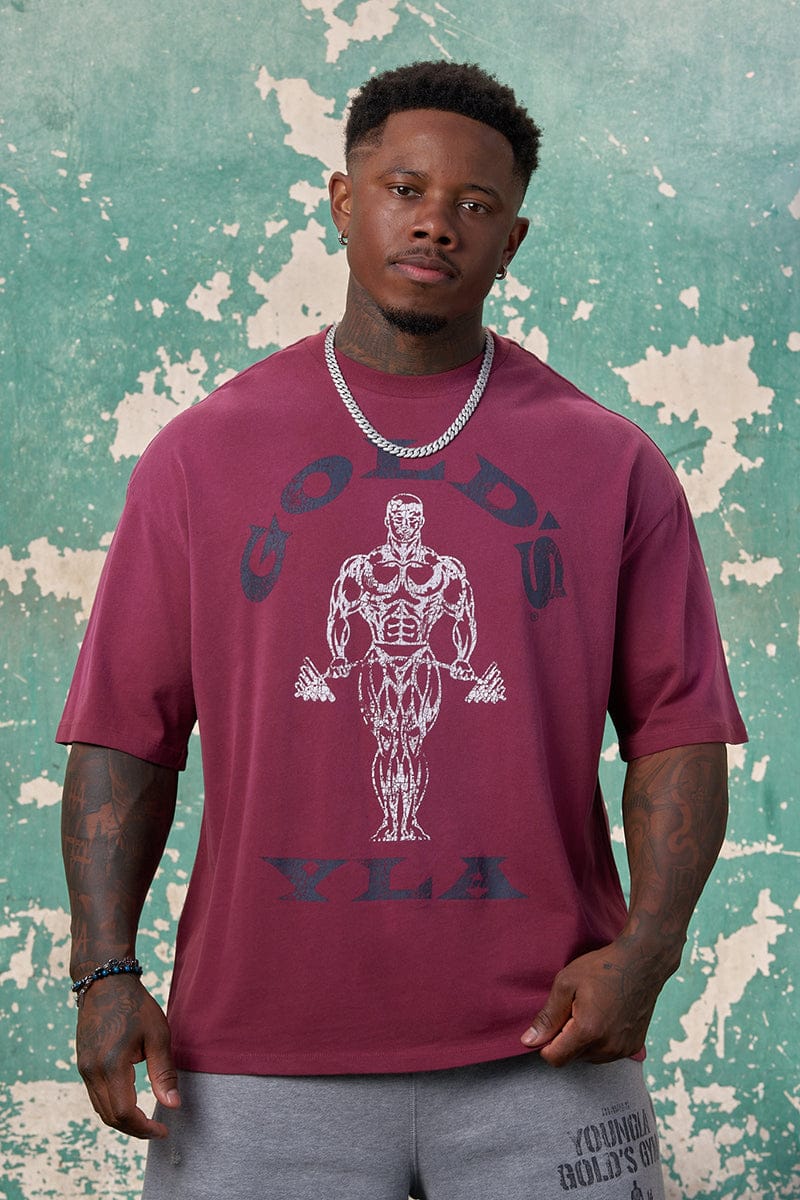 4213 - T-shirts icônes Gold's Iron Legacy