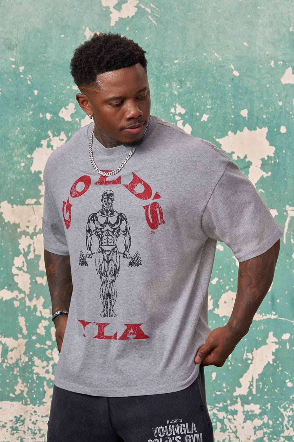 4213 - T-shirts icônes Gold's Iron Legacy