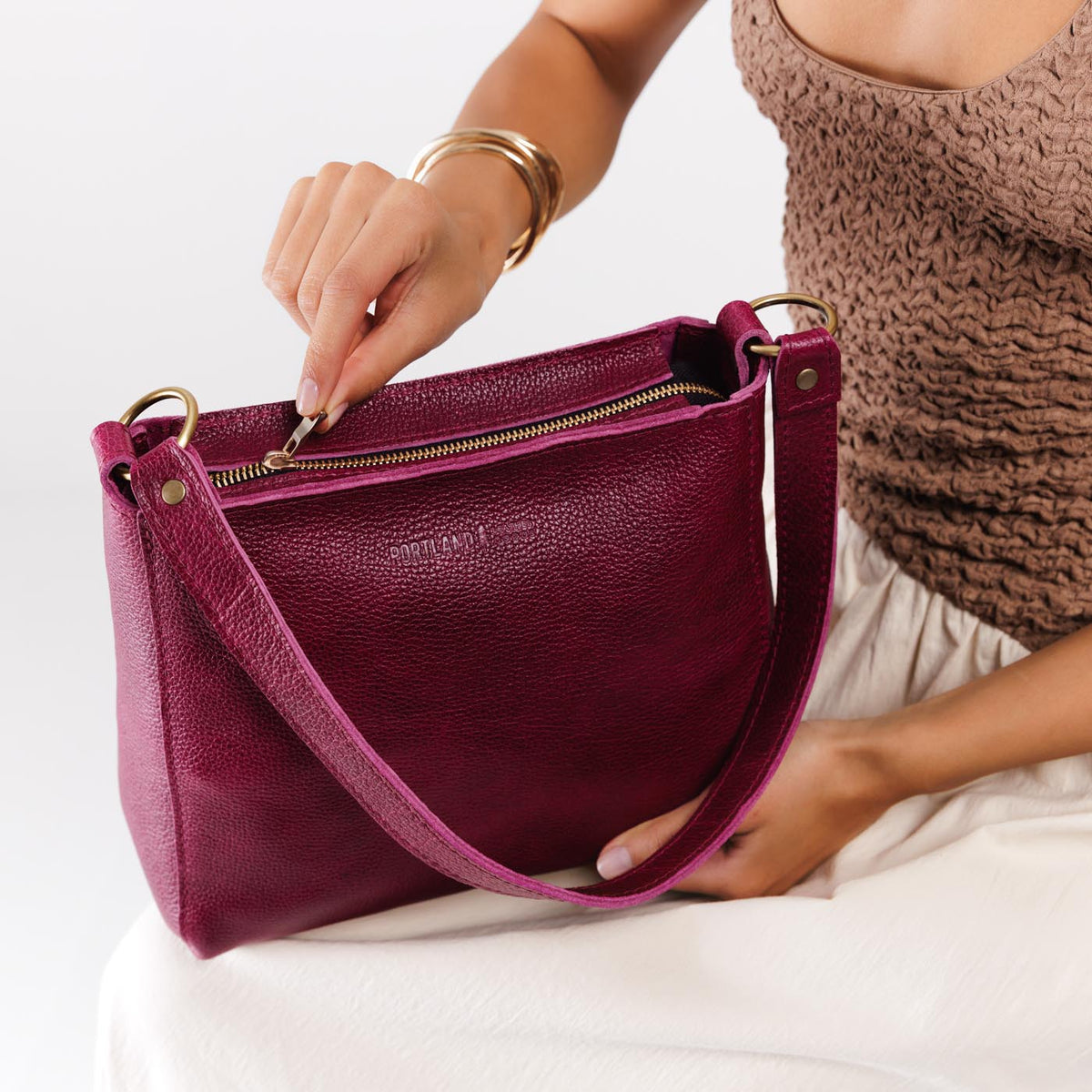 Triangle Shoulder Bag